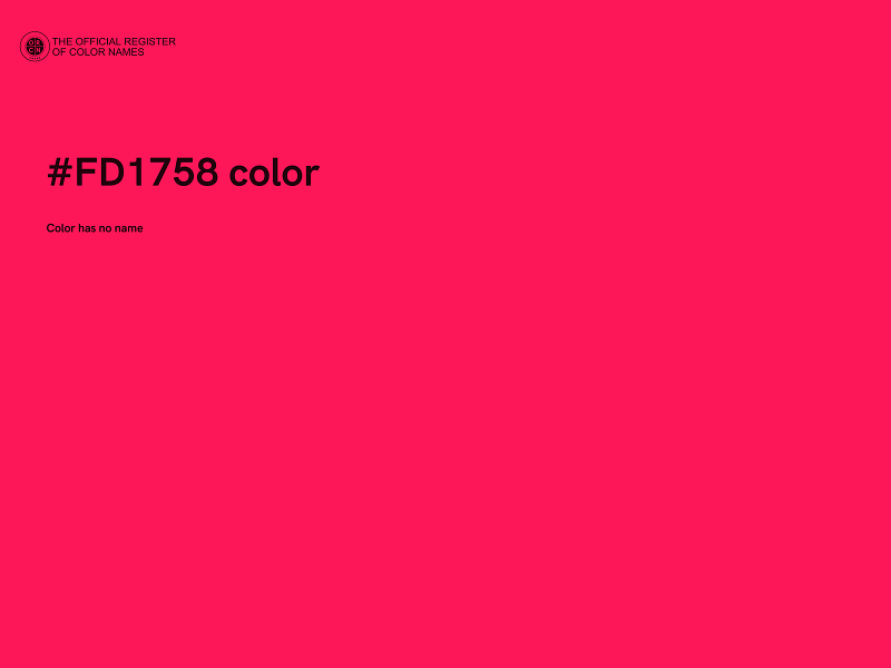 #FD1758 color image