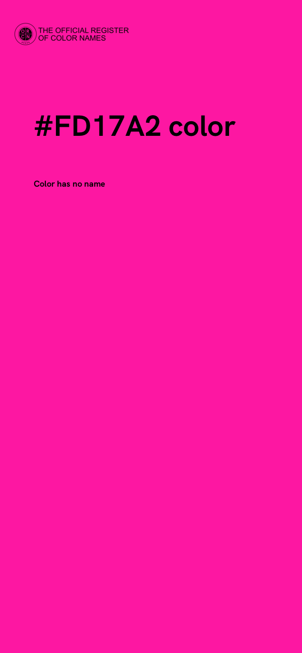 #FD17A2 color image