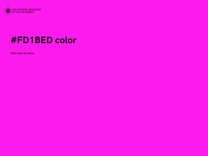 #FD1BED color image