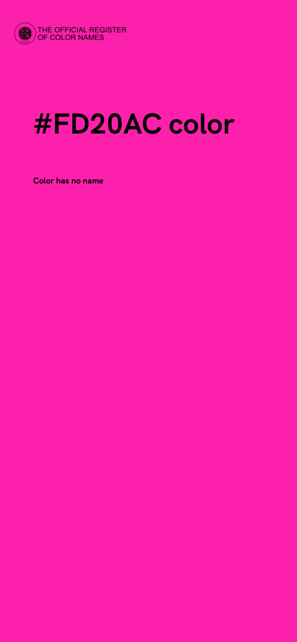 #FD20AC color image