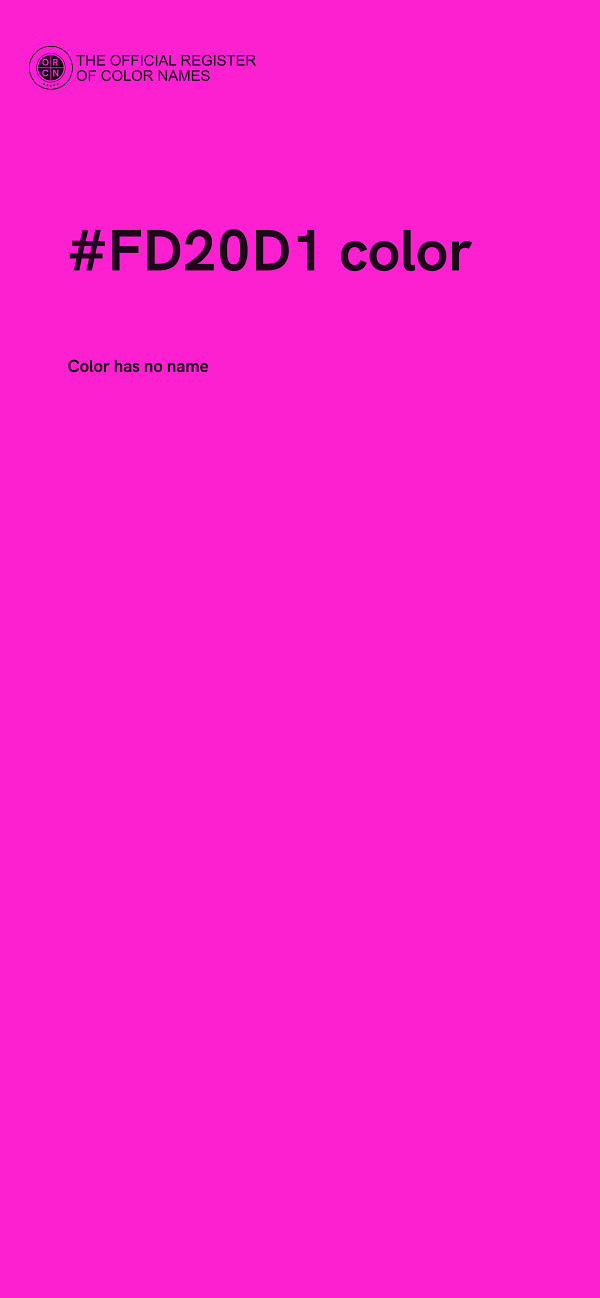 #FD20D1 color image