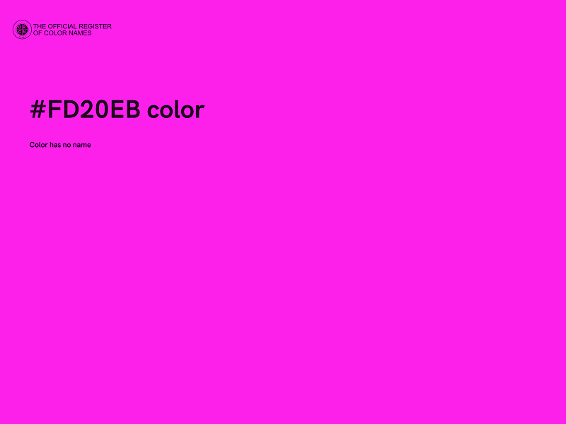 #FD20EB color image