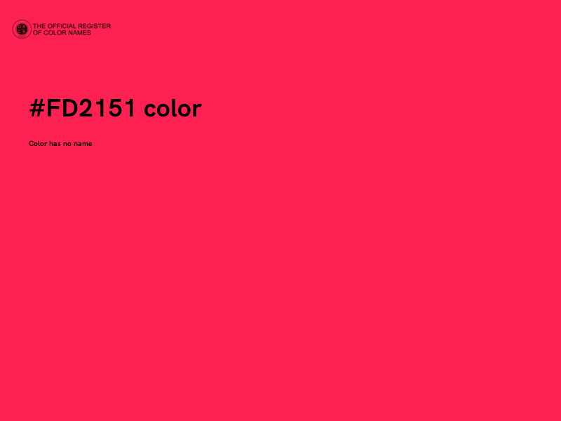 #FD2151 color image