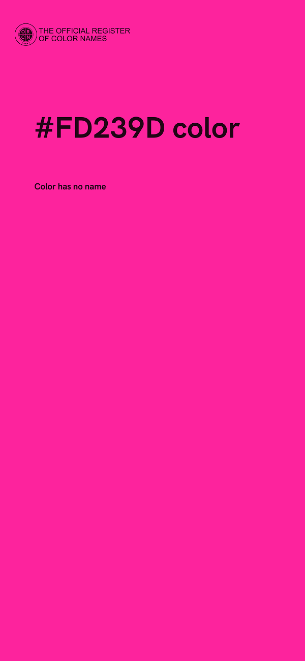 #FD239D color image