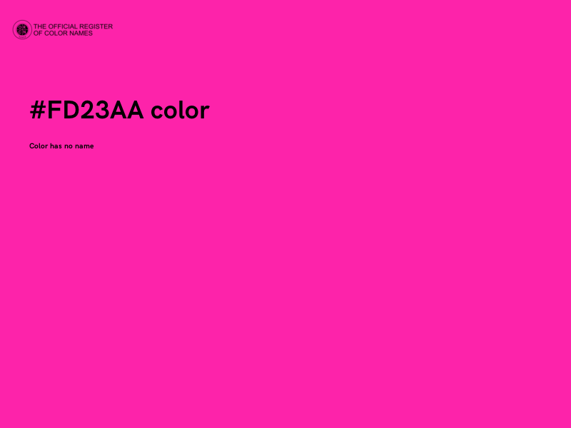 #FD23AA color image
