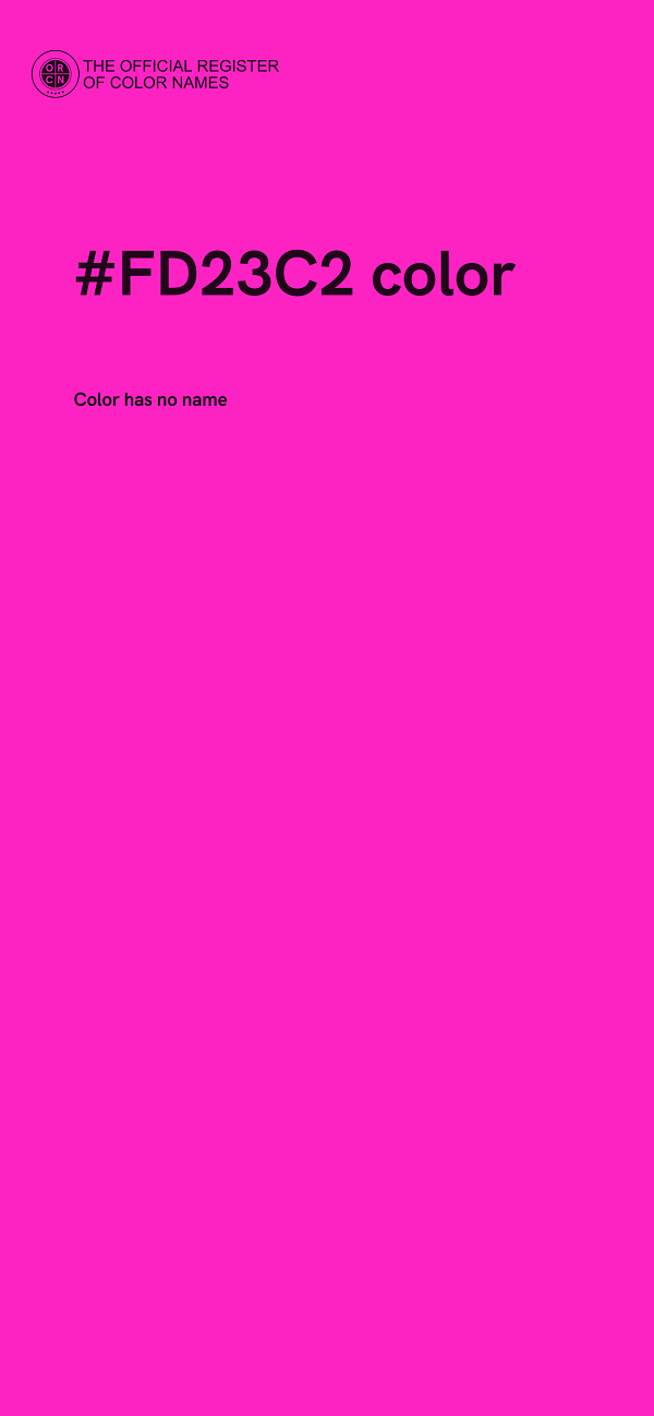 #FD23C2 color image