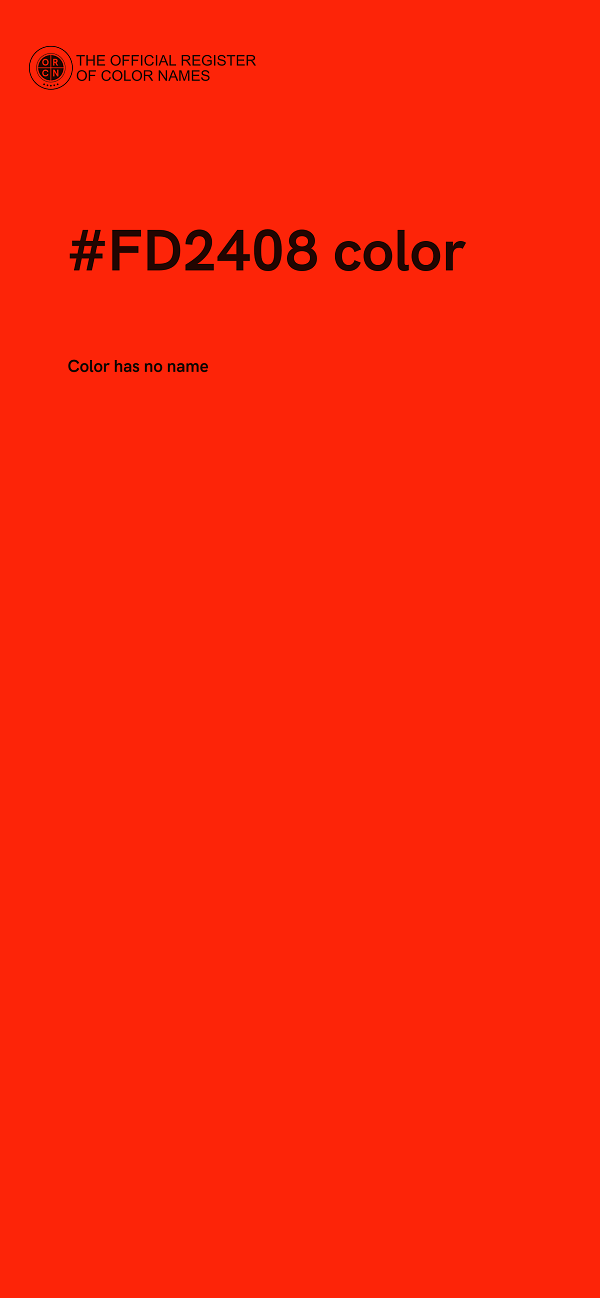#FD2408 color image