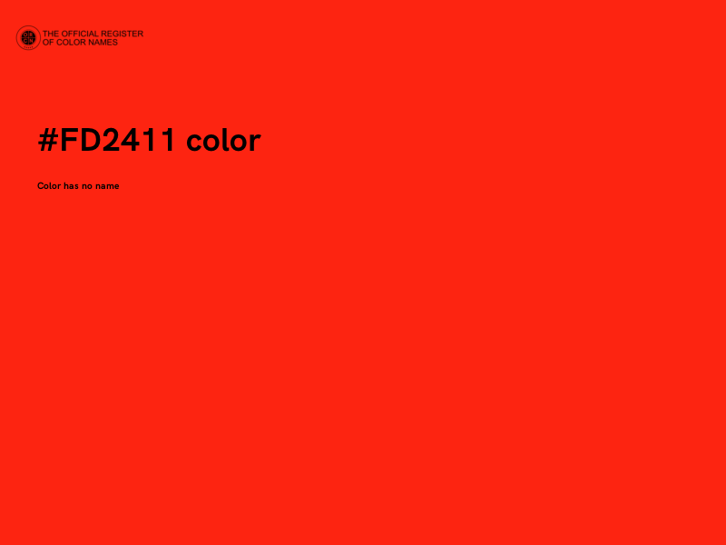 #FD2411 color image