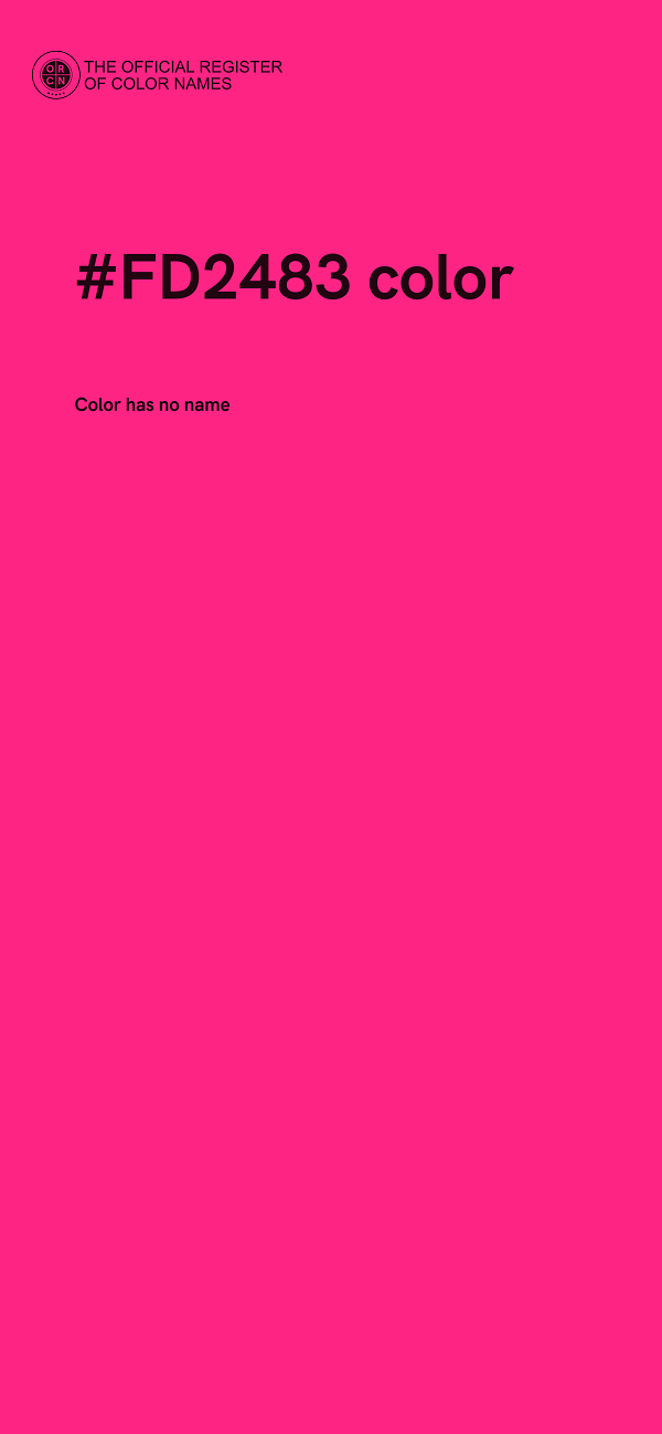 #FD2483 color image