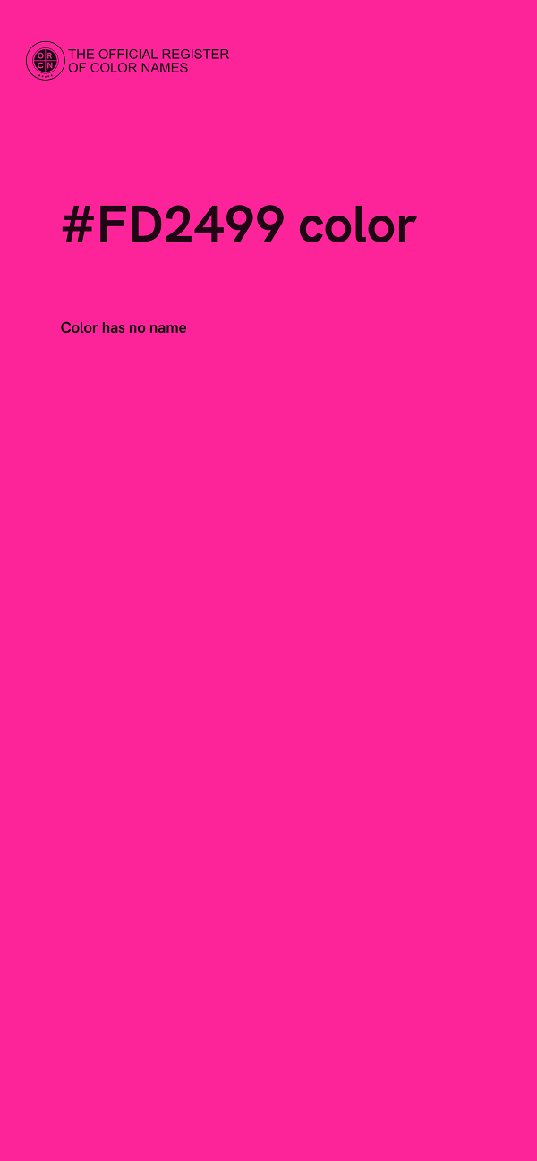 #FD2499 color image