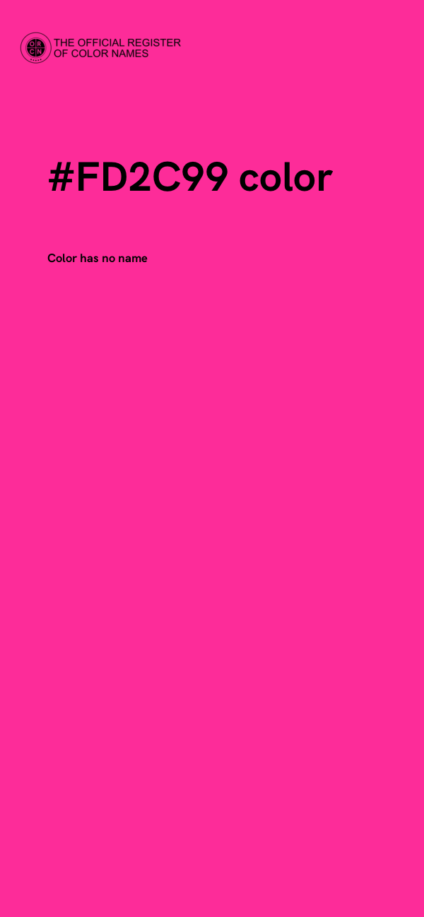 #FD2C99 color image