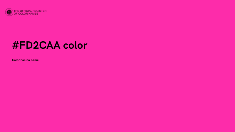 #FD2CAA color image