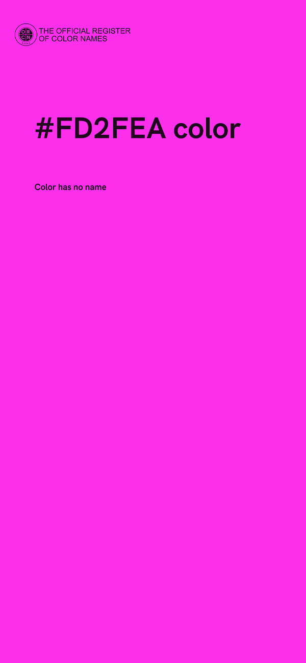 #FD2FEA color image