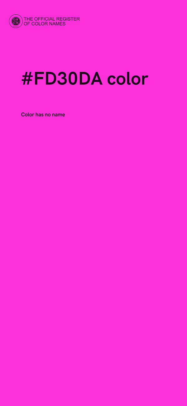 #FD30DA color image