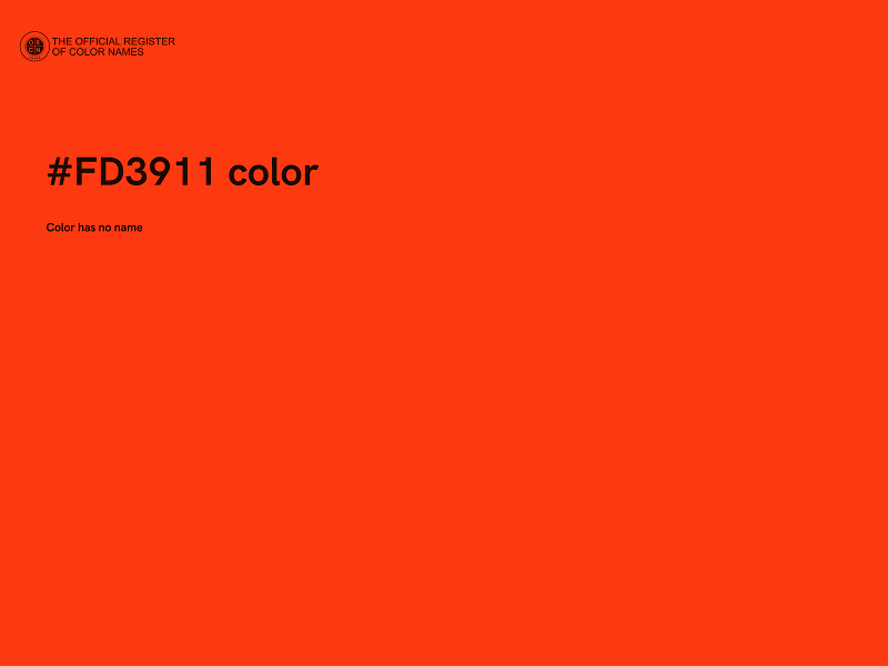 #FD3911 color image