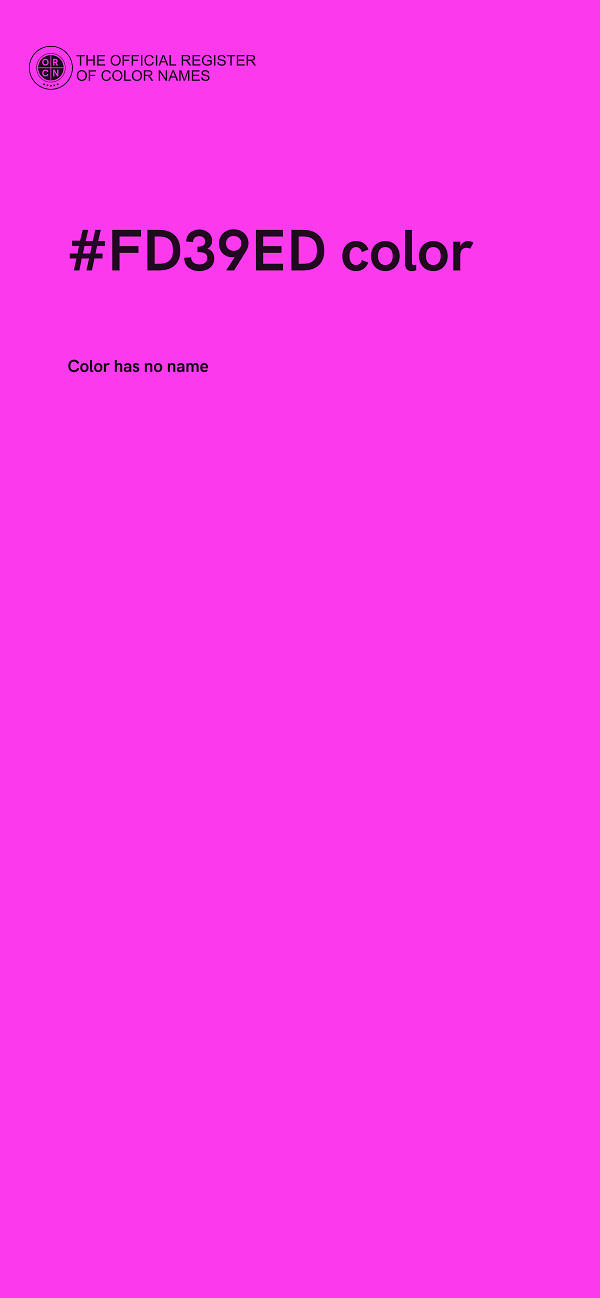 #FD39ED color image