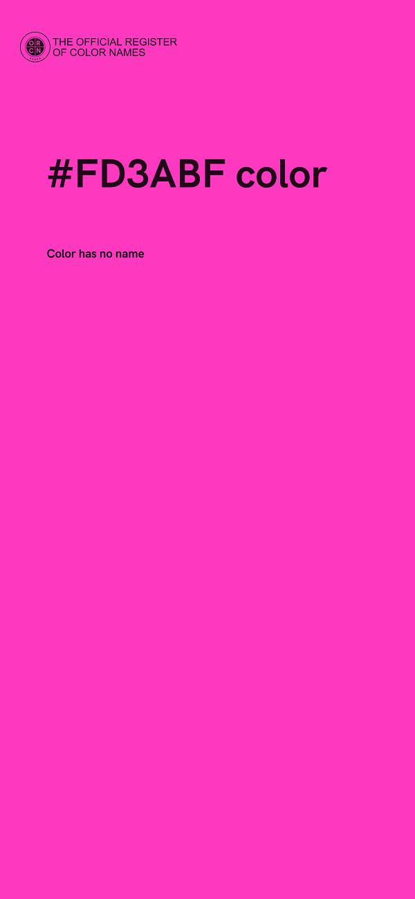 #FD3ABF color image