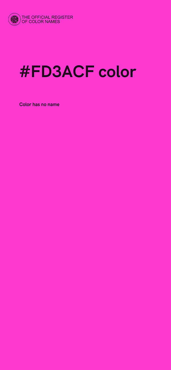 #FD3ACF color image