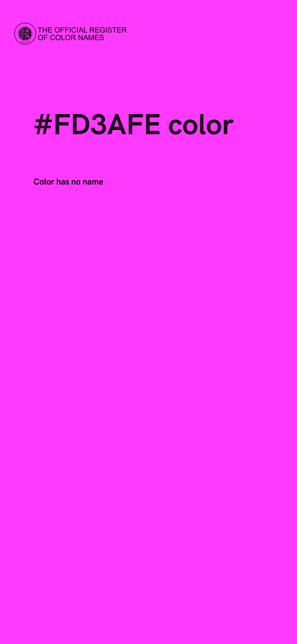 #FD3AFE color image