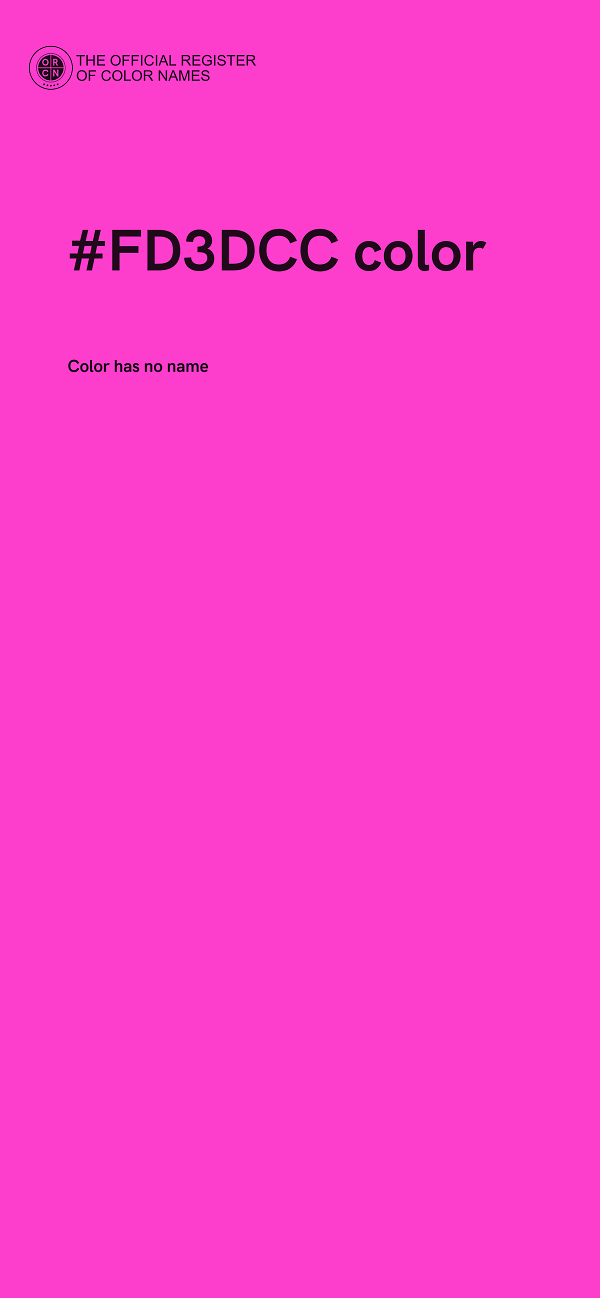 #FD3DCC color image