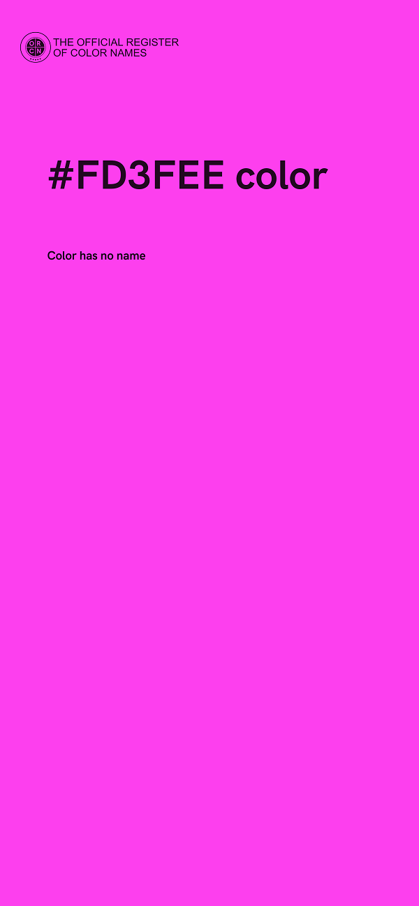 #FD3FEE color image