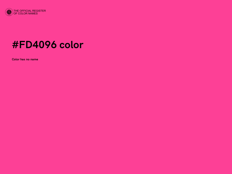 #FD4096 color image