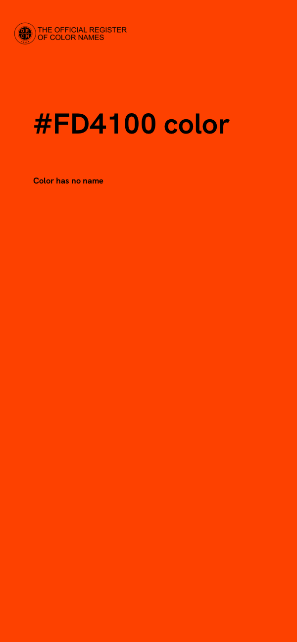 #FD4100 color image