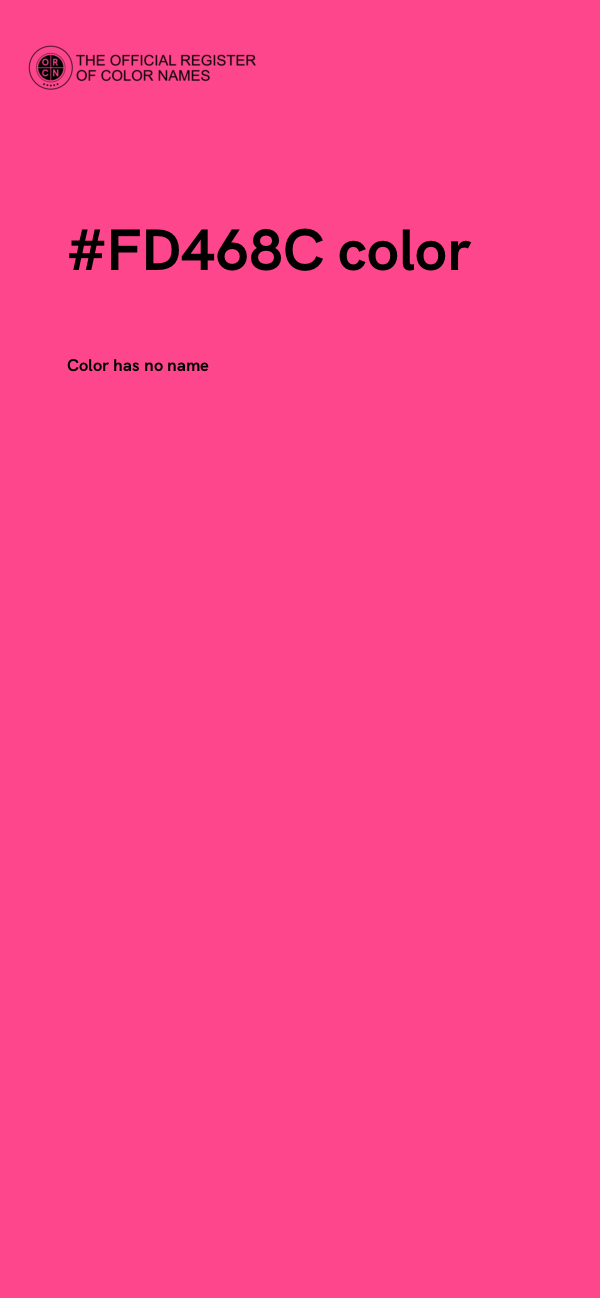 #FD468C color image