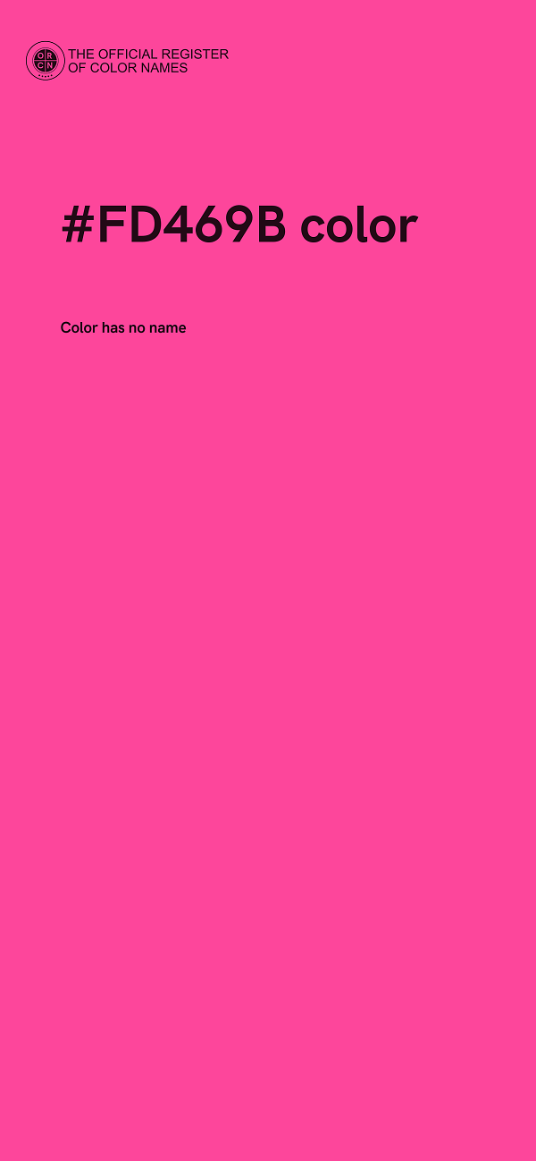 #FD469B color image
