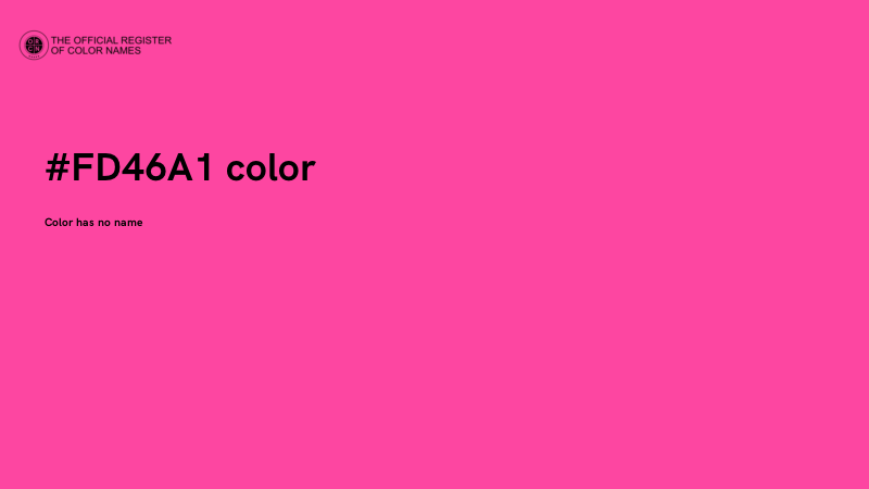 #FD46A1 color image