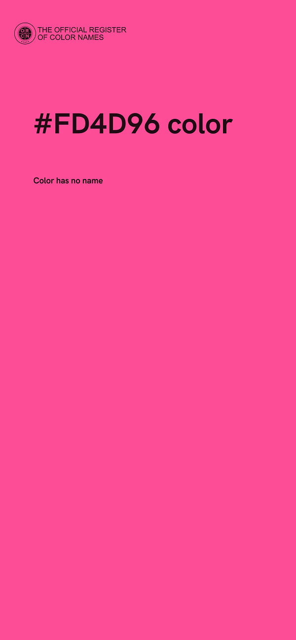 #FD4D96 color image