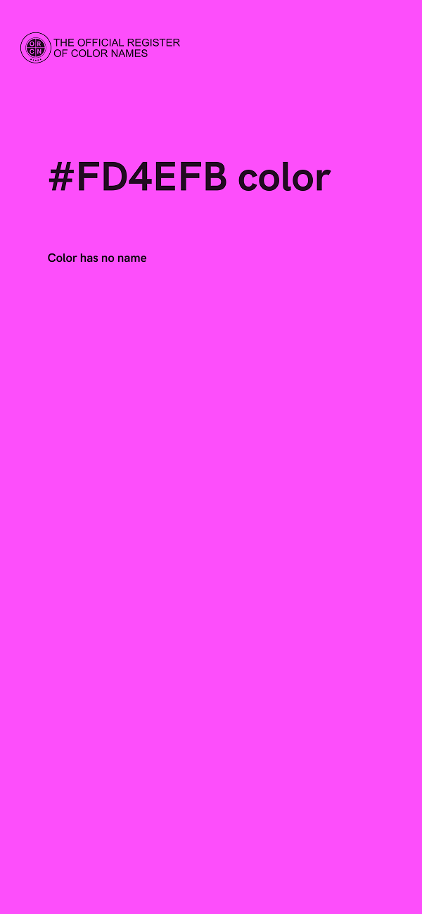 #FD4EFB color image