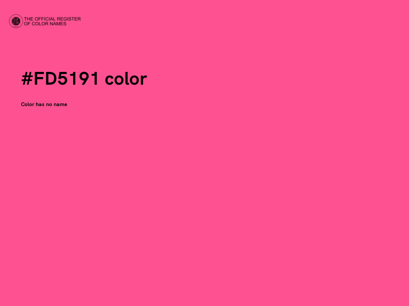 #FD5191 color image