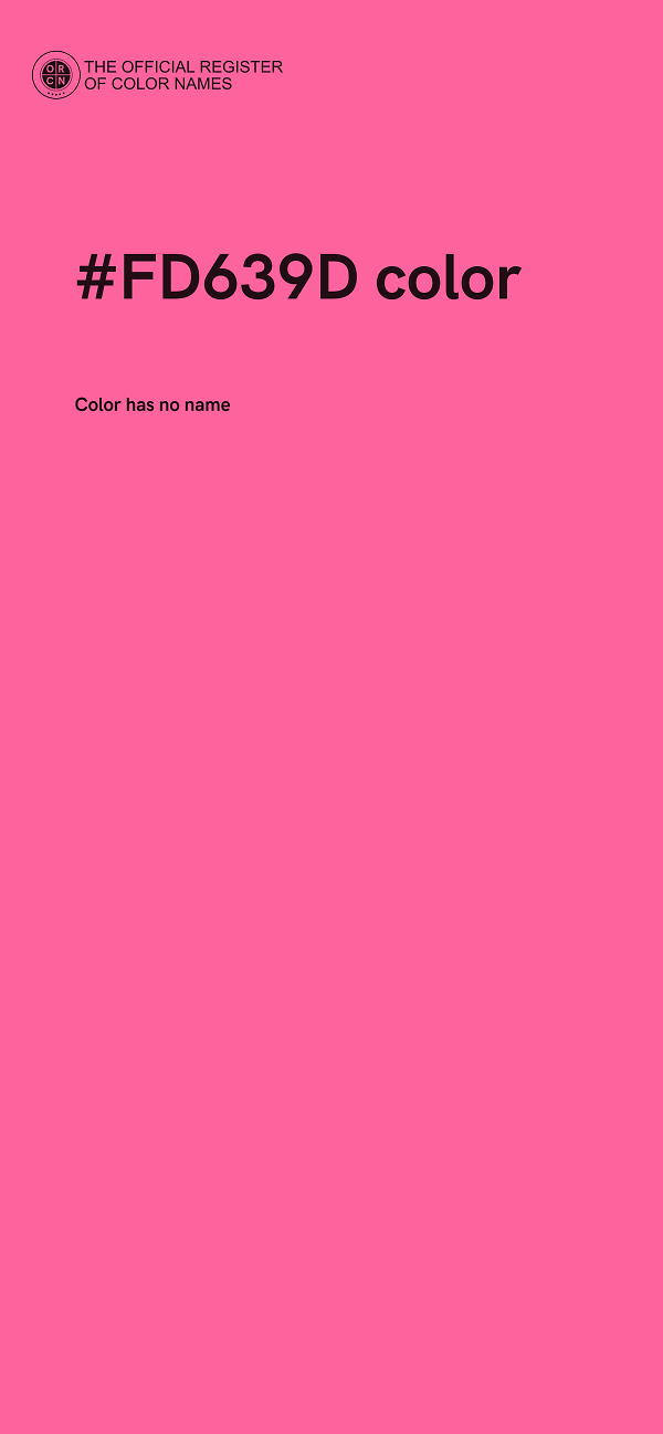 #FD639D color image