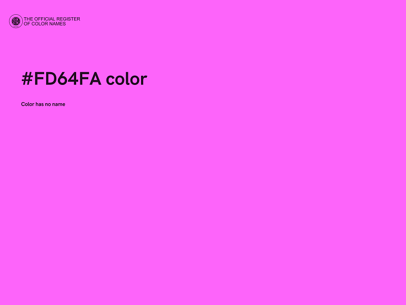 #FD64FA color image