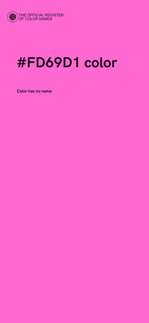 #FD69D1 color image