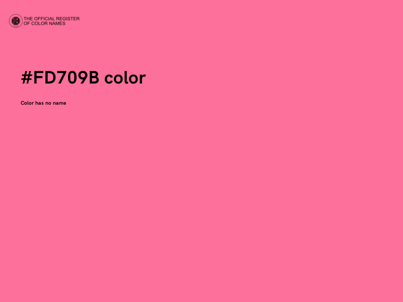 #FD709B color image
