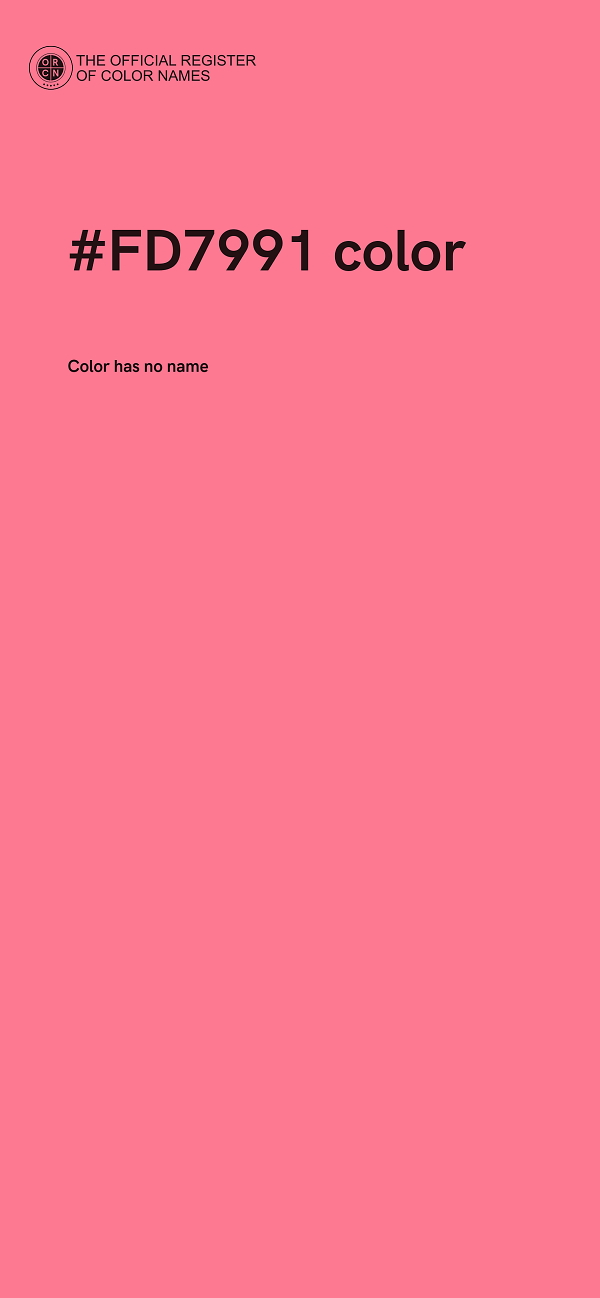 #FD7991 color image