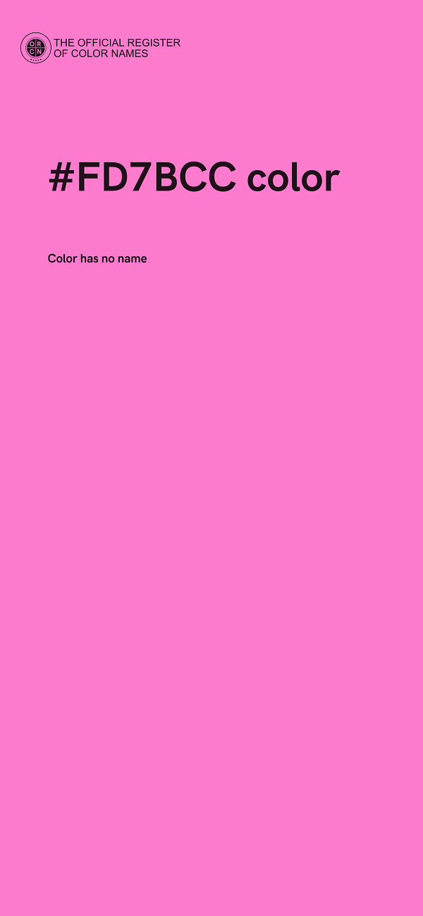 #FD7BCC color image