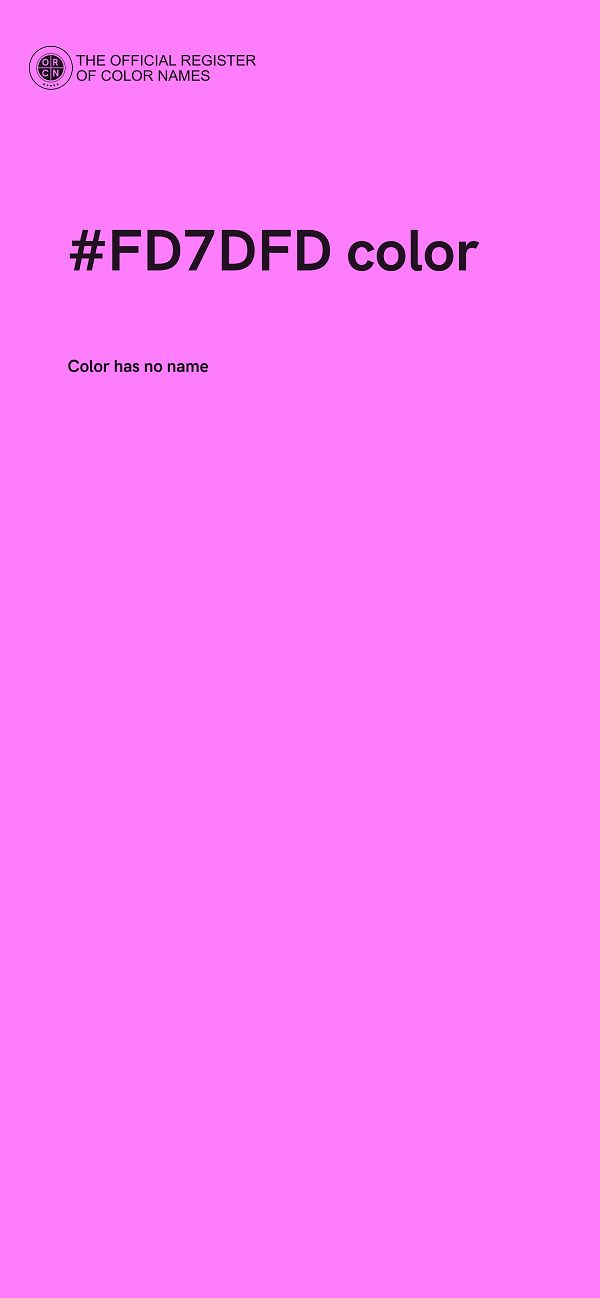 #FD7DFD color image