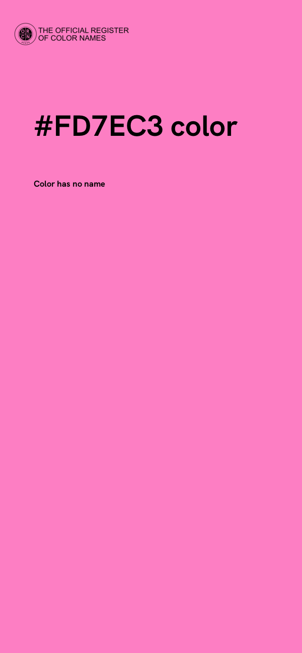 #FD7EC3 color image