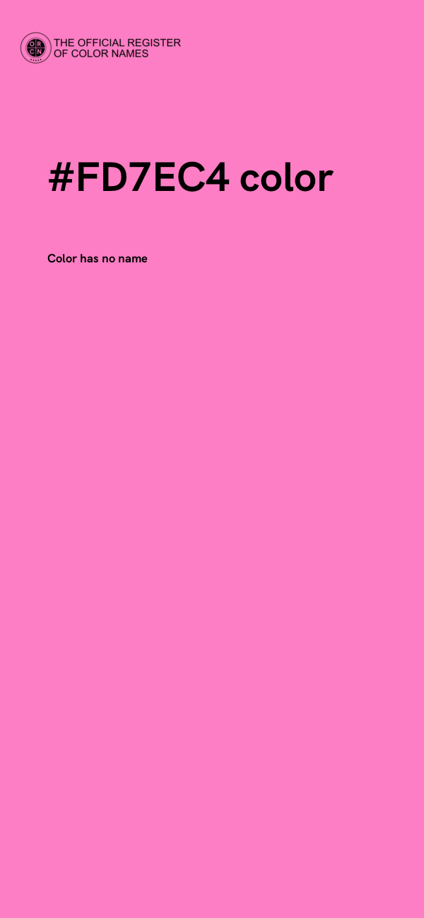 #FD7EC4 color image