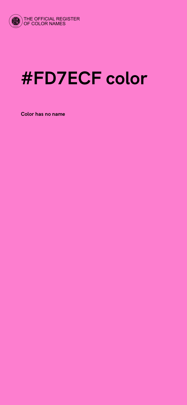 #FD7ECF color image