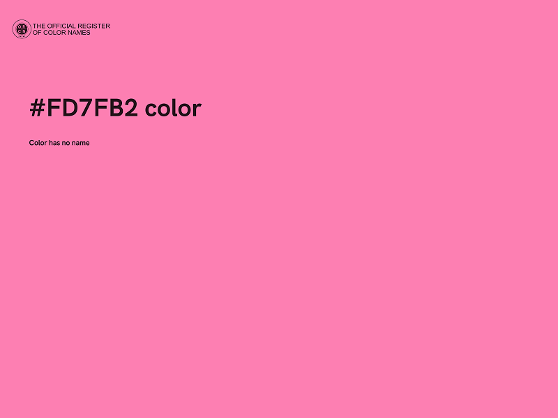 #FD7FB2 color image