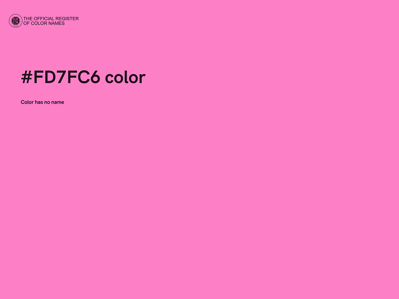 #FD7FC6 color image