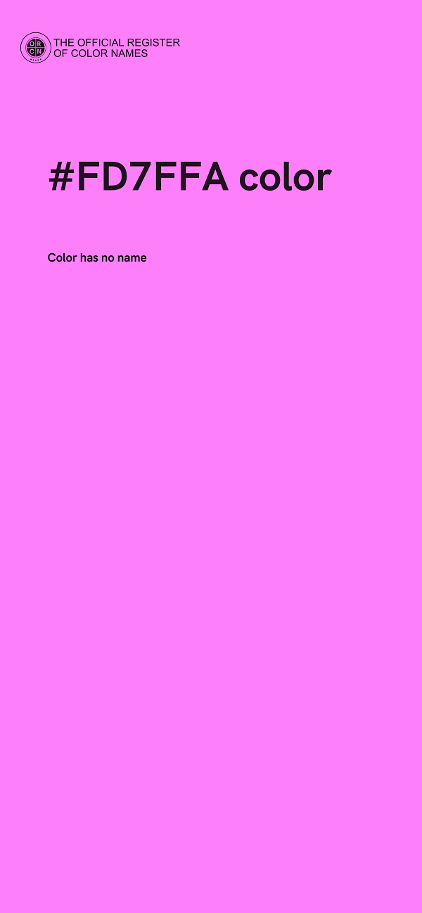 #FD7FFA color image