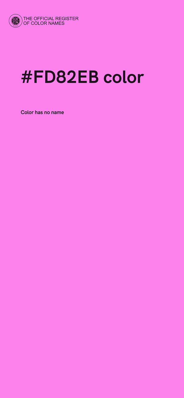 #FD82EB color image
