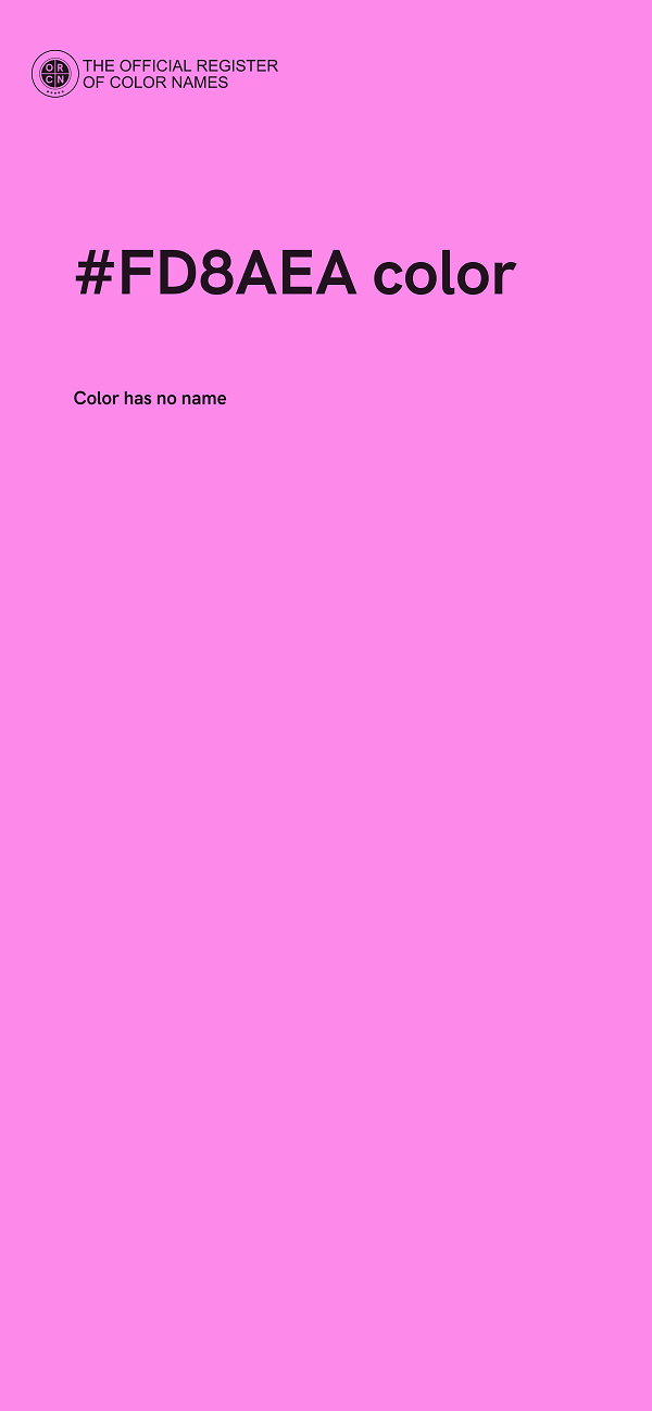 #FD8AEA color image