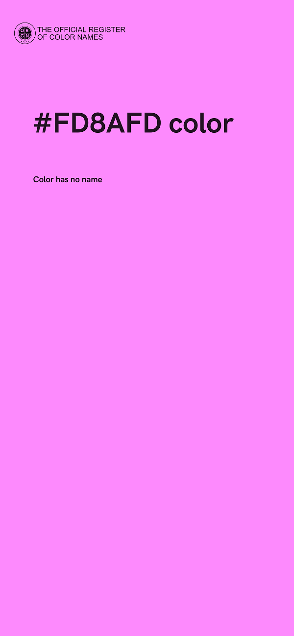 #FD8AFD color image