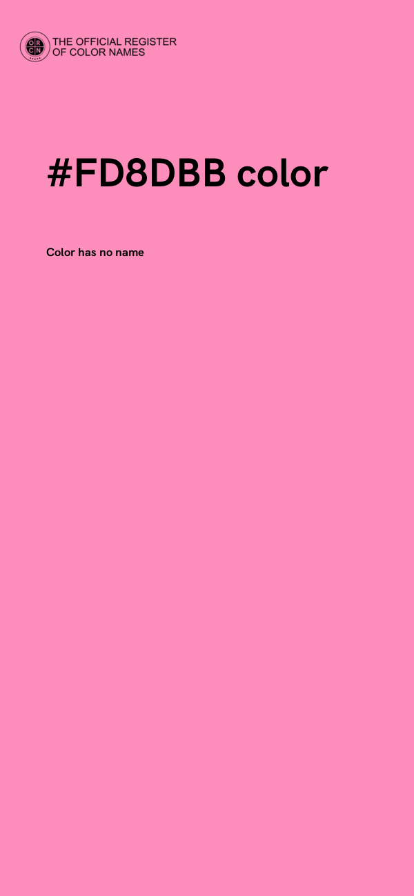 #FD8DBB color image